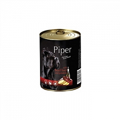 Dolina Noteci Piper Вологий корм для собак з яловичої печінкою і картоплею 400 г (3003040)1