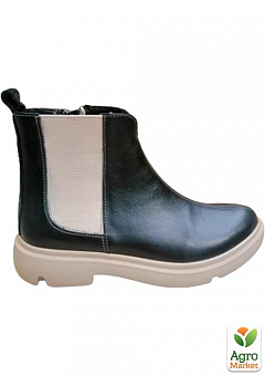 Жіночі черевики зимові Amir DSO2155 37 23,5см Чорний/Біж2