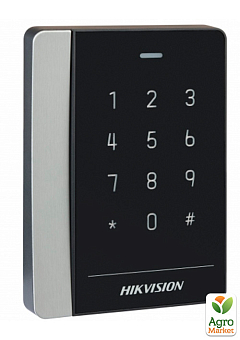 Кодовая клавиатура Hikvision DS-K1102AEK со считывателем карт EM Marine2