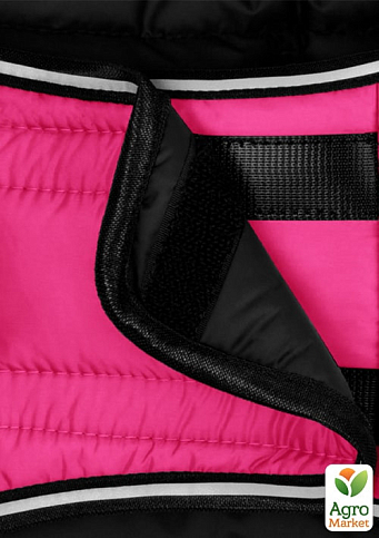 Куртка-накидка для собак AiryVest, M, B 52-62 см, 37-46 см рожевий (15437) - фото 4