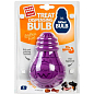 Игрушка для собак Лампочка резиновая GiGwi Bulb Rubber, резина, L, фиолетовая (2338) цена