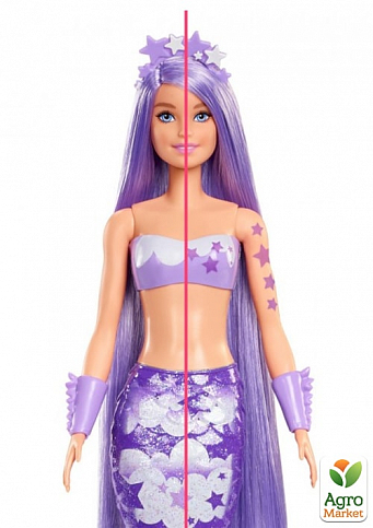 Кукла Barbie "Цветное перевоплощение", серия "Радужные русалочки" - фото 5