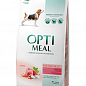 Сухий повнораційний корм Optimeal для собак середніх порід зі смаком індички 4 кг (2822500)