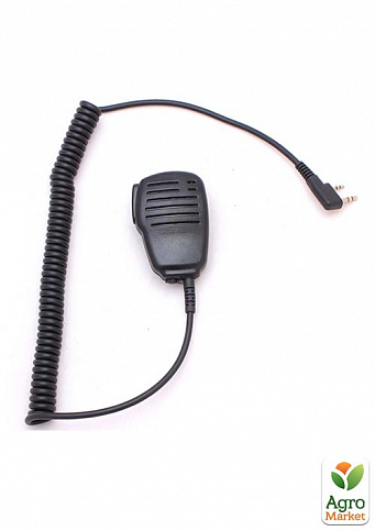 Тангента Mirkit K1010 Speaker Mic для раций Kenwood / Baofeng с разъемом 2-Pin (6132)