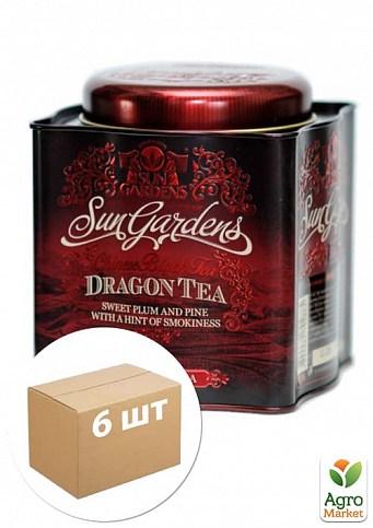 Чай дракон (залізна банка) ТМ "Sun Gardens" 200г упаковка 6шт