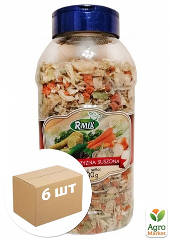 Сушені овочі ТМ "RMIX" 300г упаковка 6шт