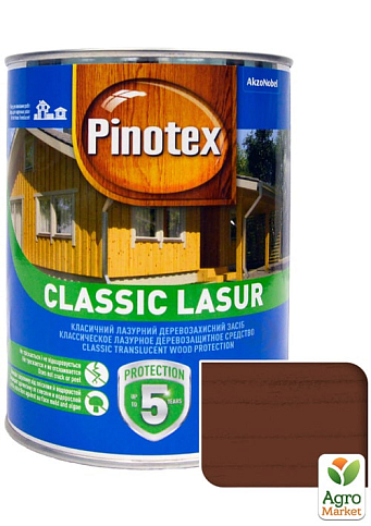 Лазурь Pinotex Classic Lasur Тиковое дерево 1 л