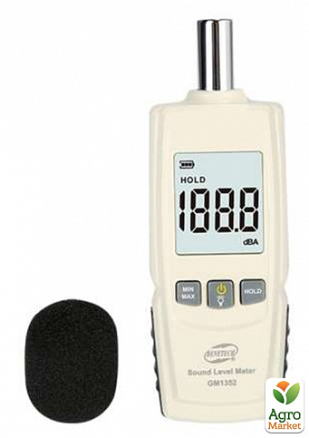 Измеритель уровня шума (шумомер)  BENETECH GM1352 - фото 2