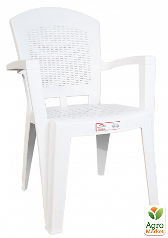 Кресло Irak Plastik Afrodit белое (4610)