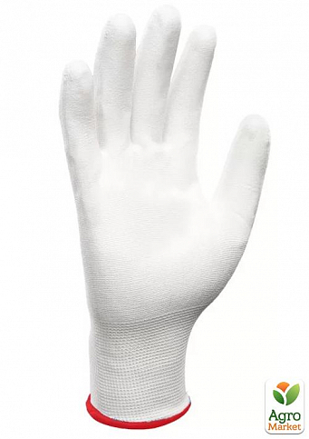 Стрейчевые перчатки с полиуретановым покрытием BLUETOOLS Sensitive (M) (220-2217-08-IND) - фото 2