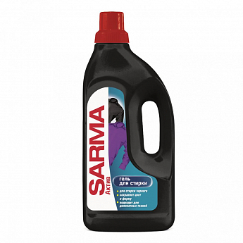 Сарма-Astive рідкий засіб для прання чорних і темних тканин 1,2л New