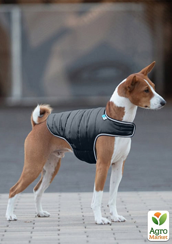 Куртка-накидка для собак AiryVest, S, B 41-51 см, З 23-32 см чорний (15421) - фото 4