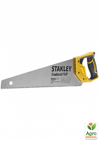 Ножівка STANLEY "Tradecut", універсальна, з загартованими зубами, L = 500мм, 11 tpi. STHT20351-1 ТМ STANLEY
