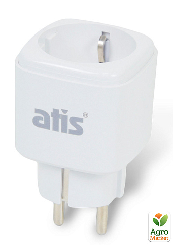 Умная Wi-Fi розетка ATIS TS251-16T с поддержкой Tuya Smart - фото 2
