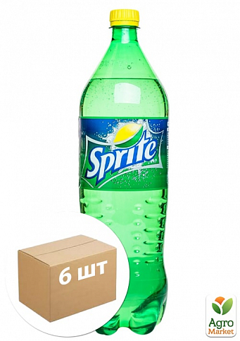 Газированный напиток (ПЭТ) ТМ "Sprite" 1.5л упаковка 6 шт
