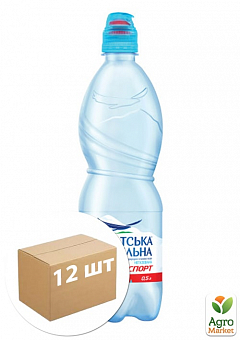 Вода (спорт) ТМ "Карпатська джерельна" 0,5л упаковка 12шт2