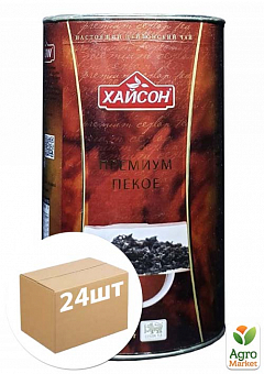 Чай чорний (Пеке) ТМ "Хайсон" 100г упаковка 24шт2
