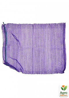 Сетка-мешок для упаковки картофеля с завязкой, фиолетовая, 45х75 см, до 30 кг TM "Technics" 69-227-12