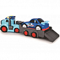 Вантажівка АВС «Тедді» зі звуковим і світловим ефектами, з причепом і машинкою, 60 см, 12 міс. Dickie Toys купить