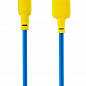 Кабель USB Gelius Full Silicon GP-UCN001C Type-C Yellow/Blue купить