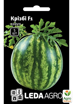 Кавун "Крізбі F1" ТМ "Leda Agro" 5шт1