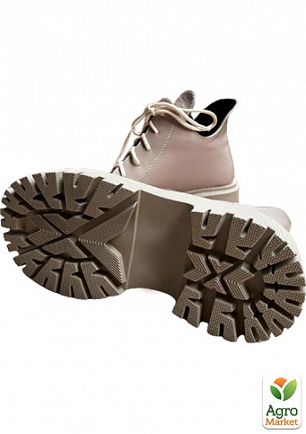 Женские ботинки зимние Amir DSO028 40 25см Бежевые - фото 4