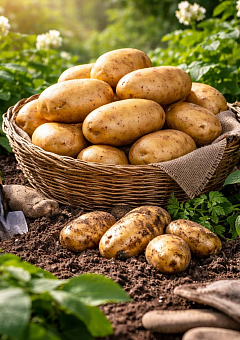 Эксклюзив! Картофель "Гала" семенной ранний (1 репродукция) 1кг1