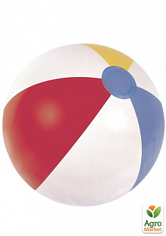 Мяч полоски, 51см, в кульке, 15,5-25-1см (59020)2