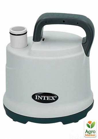Дренажний, електричний, занурювальний насос для відкачування та зливу води з басейну ТМ "Intex" (28606)