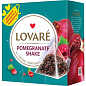 Чай пірамідками "Pomegranate Shake" TM "Lovare" 15 пак. по 2г упаковка 12шт купить