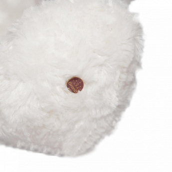 Мягкая игрушка - МЕДВЕДЬ (белый, с бантом, 25 cm) - фото 2