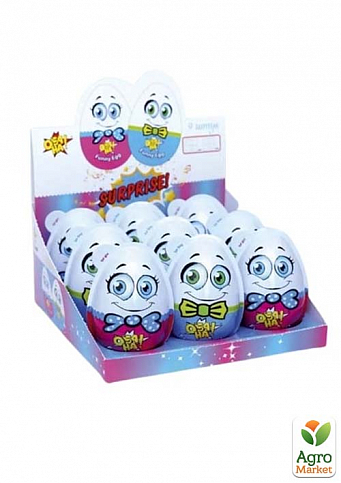 Яйце - сюрприз "Funny Egg" упаковка 9шт - фото 3