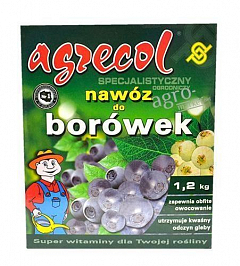 Мінеральне Добриво для брусниці ТМ "Agrecol" (Польща, коробка) 1.2кг2