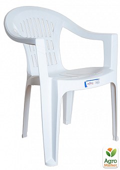 Крісло Irak Plastik Bahar EKO біле (4685)1