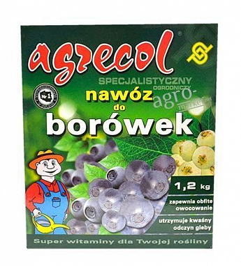 Мінеральне Добриво для брусниці ТМ "Agrecol" (Польща, коробка) 1.2кг