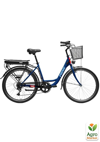 Велосипед на акумуляторній батареї HECHT PRIME BLUE