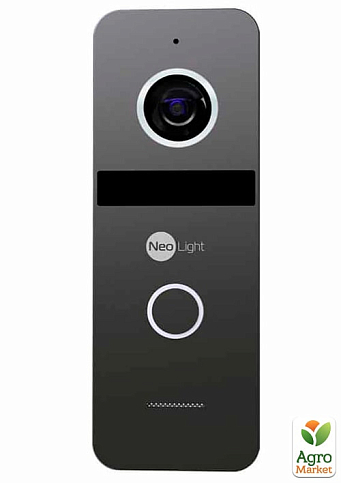 Комплект відеодомофона NeoLight MEZZO HD/SOLO FHD Graphite - фото 3
