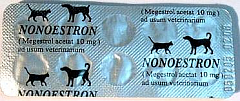 Ноноестрон Контрацептив для кішок і собак, 10 табл. 15 г (0758270)1