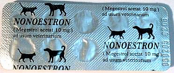 Ноноэстрон Контрацептив для кошек и собак, 10 табл.  15 г (0758270)