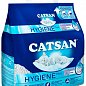 Наповнювач для котячого туалету Hygiene plus (мінеральний, поглинаючий) ТМ "Catsan" 4.9кг (10 л)