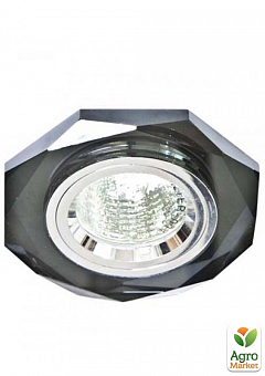 Вбудований світильник Feron 8020-2 сірий срібло1