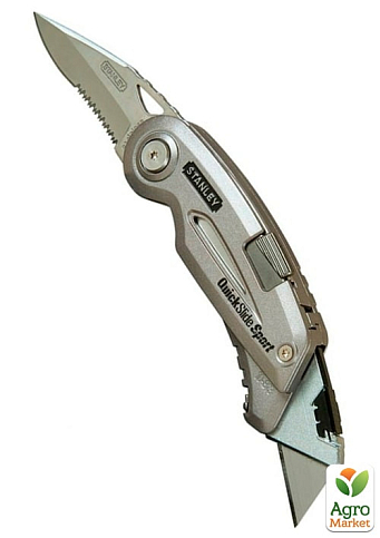 Нож складной QUICKSLIDE SPORT UTILITY KNIFE с двумя лезвиями STANLEY 0-10-813 (0-10-813) - фото 2