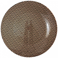 Тарілка круг 10' - 25см (Аргайл), Набір 6 штук (309-1)1
