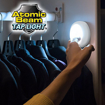 Універсальний крапковий світильник Atomic Beam Tap Light, крапкове підсвічування, міні світильник SKL11-178316 - фото 2