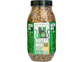 Nutra Mix Hairball Formula сухий корм для дорослих кішок для виведення шерсті 375 г (4300270)