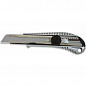 Нож металлический с оборотным фиксатором упрочненный 18мм TM "Favorit" 13-270