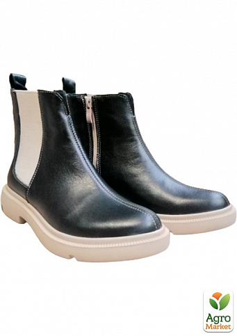 Жіночі черевики зимові Amir DSO2155 37 23,5см Чорний/Біж - фото 3