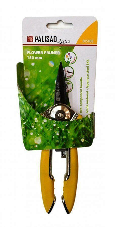 Секатор цветочный "Flower Pruner" ТМ "PALISAD" № 605008 Luxe 150мм