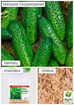 Огурец "Чернобрывцы" (Зипер) ТМ "Весна" 2г21