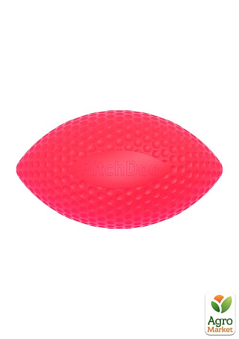 Игровой мяч для апортировки PitchDog, диаметр 9см розовый (62417)